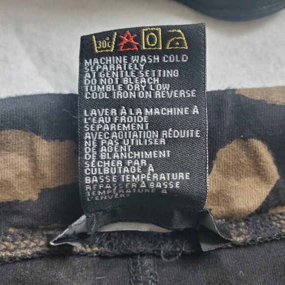 Brunette The Label The Leopard Bike Short Size M/L - Picture 6 of 7